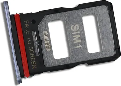 Produktbild von Xiaomi 14T – Ersatz Dual SIM-Kartenhalter – Blau