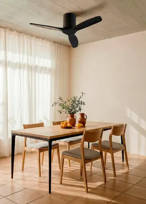 Produktbild von WIND CALM - Leiser Deckenventilator 40W mit technischen ABS-Blättern in verschiedenen Größen