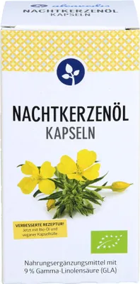 Produktbild von Aleavedis Nachtkerzenöl 500 mg Kapseln vegan, 120 St. Kapseln