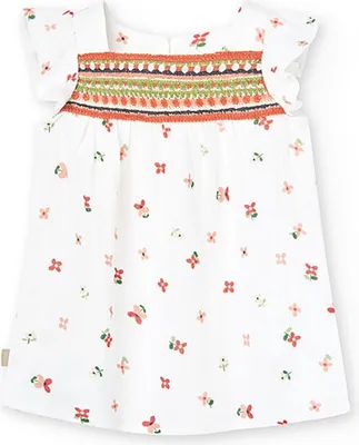 Produktbild von Boboli 228147 Kleid Mehrfarbig 6 Years Mädchen Mehrfarbig 6 Years