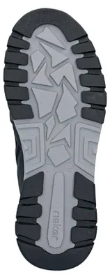 Produktbild von Rieker Herren Kurzstiefel mit wasserabweisender RiekerTex Membran B9300, Größe:44 EU, Farbe:Schwarz