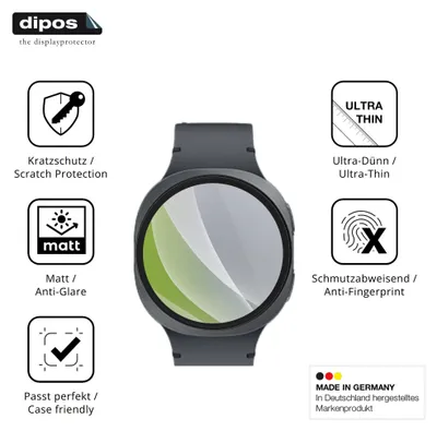 Image de 6x Film de protection d'écran pour Samsung Galaxy Watch 8 40mm protecteur antireflet dipos
