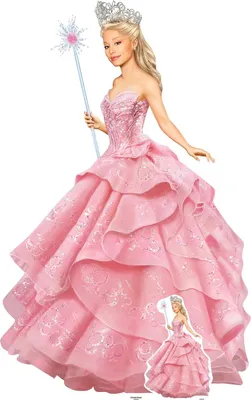 Immagine prodotto di Espositore in cartone - Strega Rosa Glinda - 94x150 cm