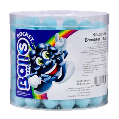 Produktbild von Rocket Balls Brausebälle