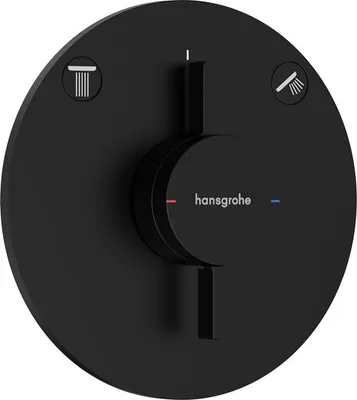 Obrázek produktu pro HansGrohe DuoTurn S baterie UP 2 Verbr.MSW Matt Black, 75418670