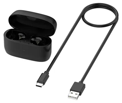 Image de Boîtier de chargement avec câble USB-C pour écouteurs sans fil