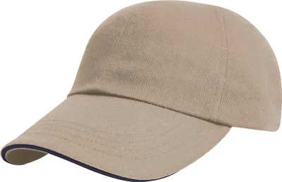 Produktbild von Result Headwear RC050X | Printers / Embroiderers Cap / Kappe / Mütze / Hut - Farbe: Putty/Navy - Größe: One Size