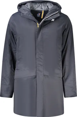 Produktbild von K-WAY - Wasserdichte Herrenjacke Jarno Twill Marmotta lang - Größe S