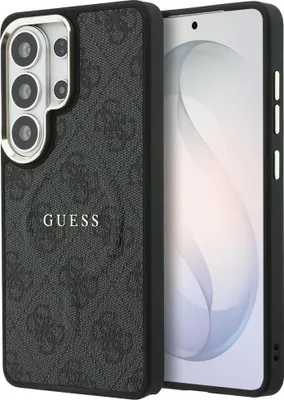 Zdjęcie produktu dla Etui Guess 4G Embossed Ring MagSafe do Samsung Galaxy S26 Ultra czarny