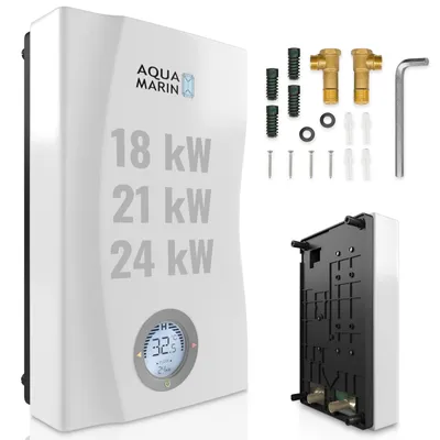 Zdjęcie produktu dla Elektroniczny podgrzewacz przepływowy 24 kW