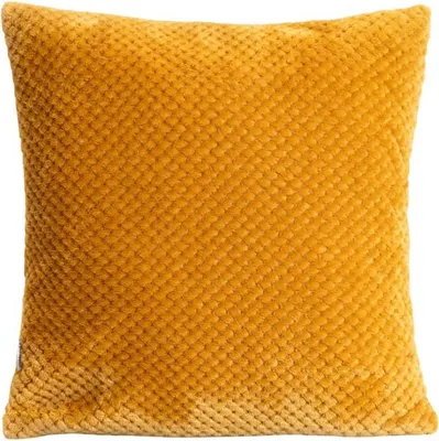 Zdjęcie produktu dla HOMLA Poszewka NOAH ziarnka ryżu musztardowa, zestaw 2 szt. 45x45 cm