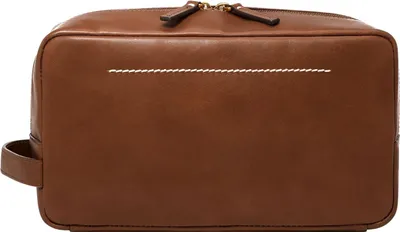 Produktbild von FOSSIL Kulturbeutel Westover Dopp Kit Medium Brown hellbraun
