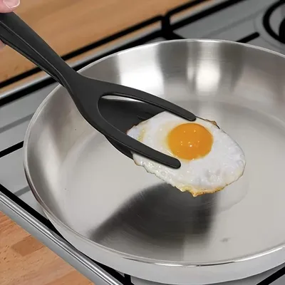 Obrázek produktu pro Raptor 2 v 1 špachtle na vejce a obracečka Černá – 30,5 cm Multifunkční obracečka