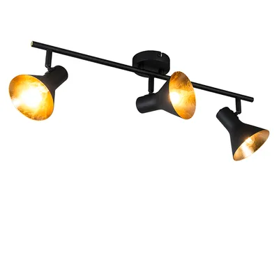 Produktbild von Trio Leuchten Landhaus / Vintage / Rustikal Moderner Deckenstrahler 3-flammig Spotbalken-flammig dreh- und neigbare Magno / Innenbeleuchtung / Wohnzimmerlampe / Schlafzimmer / Küche Metall Länglich LED geeignet E14 Max. 3 x 40 Watt