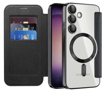 Obrázek produktu pro Techsuit – pouzdro SmartMag Book pro Samsung Galaxy S23 Plus – černé