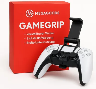 Produktbild von Handyhalterung für PS5 Controller, Clip-Halter für Smartphones DE.