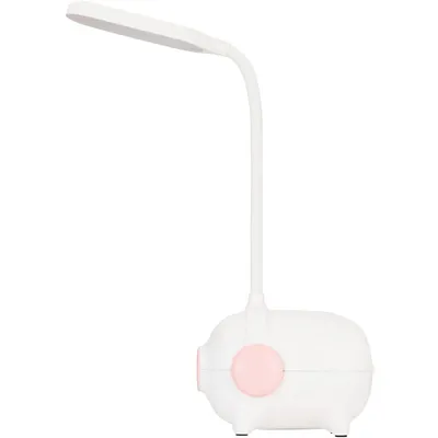 Produktbild von Paulmann Pauleen Akku Schreibtischleuchte Sweet Little Pig Weiß Rosa 5W USB dimmbar CCT 2700K - 6500K