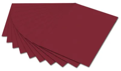 Produktbild von Folia Paper - Fotokarton Folia 2Z 50x70cm 300gr Nr22 Bordeaux Rd | Außenschachtel ein 10 Stück
