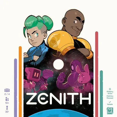 Produktbild von PlayPunk, Zenith, Grundspiel, Schnelles Kennerspiel, Deutsch