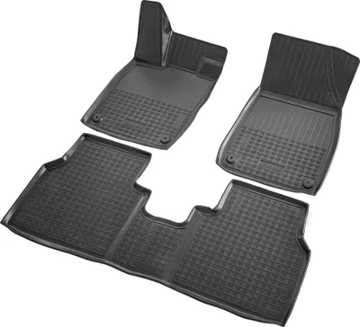 Produktbild von 3D Gummi Fussmatten passend für Audi Q4 e-tron | F4 | BJ ab 2021> | passgenau