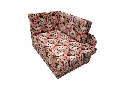 Produktbild von Kinderecksofa KUBUŚ ausklappbar, mit Hunden