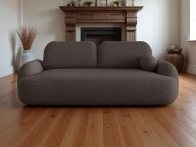 Produktbild von BEDANTE SOFA MOLLY mit Schlaffunktion TERRA FROTTE 29 Braun mit Stauraum Bettkasten Wohnzimmersofa Couch Sofa Bettsofa Bettkasten Bettcouch