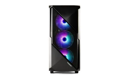 Produktbild von GAMEMAX Gaming PC Striker Komplett SET Ryzen 7 5700X 32GB RAM 1TB SSD RTX 5060 Windows 11 + MSI MAG 32C6 Monitor Curved 80cm (32") + Zubehör