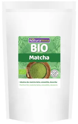 HERBATA ZIELONA MATCHA BIO 100 g - NATURAVENA