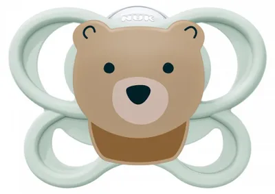 Produktbild von NUK Perfect Match Air BEAR Schnuller 0-6m 1er Packung, Gr. 0-6 m