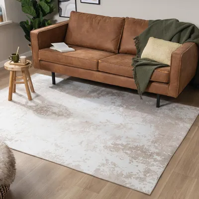 Image de Volero - Tapis moderne - Sarge Taupe - 230x330 cm