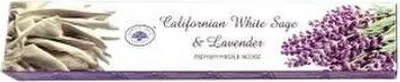 Produktbild von Räucherstäbchen Green Tree "Californian White Sage & Lavender" 15gr.