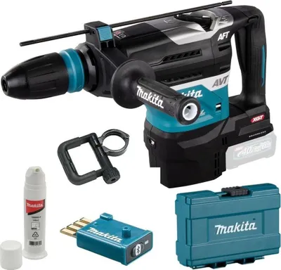 Immagine prodotto di Makita HR005GZ01 martello perforatore a batteria SDSMax con AWS Liion XGT senza batteria