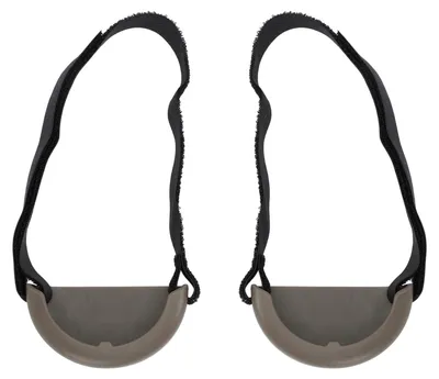 Image de 1 paire de protège-bout de chaussures pour enfants, en silicone, antidérapants, résistants à l'abrasion, pour les chaussures de loisirs, pour marcher à l'extérieur, gris L
