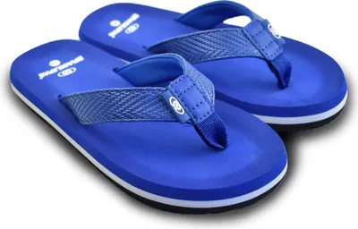 Produktbild von BRASILERAS Kinder Zehensandalen rutschfester bequem schuhe strand/schwimmbad/stadt königsblau 33 EU - UBPFF