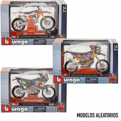 Produktbild von BBURAGO 51073, Motorrad, 3 Jahr(e), Metall, Kunststoff, Mehrfarbig
