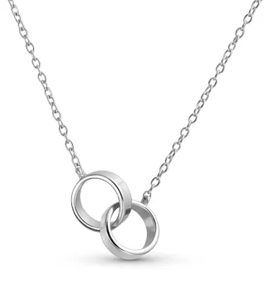 Image de Collier d'amitié avec des cercles entrelacés et un symbole infini