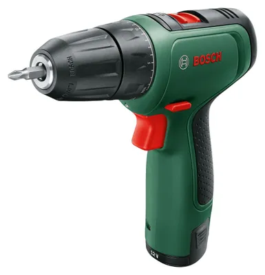 Zdjęcie produktu dla Bosch EasyDrill 1200, Wiertarka pistoletowa, Zamek centralny, Czarny, Zielony, 1 cm, 1500 RPM, 2 cm