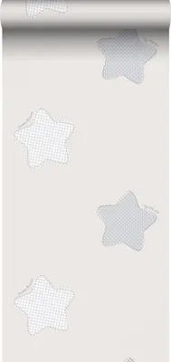 Obrázek produktu pro Sanders & Sanders Tapeta hvězdy béžově šedá - 640568 - 53 cm x 10 m