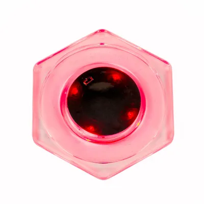 Produktbild von Sportime Airhockey Puck "LED", sechseckig, Rot