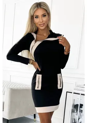 Imagen del producto de Vestido NUMOCO 497-1, color negro, talla S