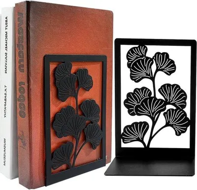 Produktbild von Ibenzoa® Metall-Buchstützen Set – Schwarz, robuste Buchhalter mit sicherem Halt & abgerundeten Kanten für Regal und Schreibtisch