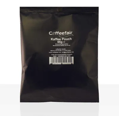 Produktbild von Coffeefair Kaffee Pouches - 48 x 65g Kaffee im Filterbeutel, Filterkaffee Pouch gemahlen