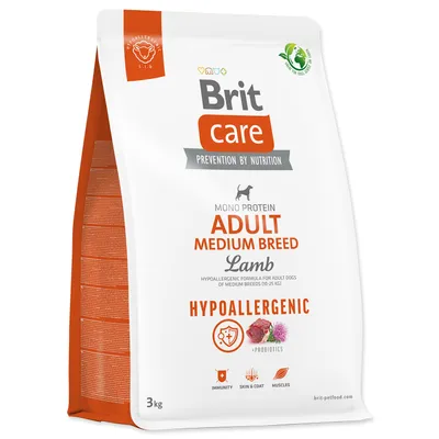 Obrázok produktu pre Granule pre psov Brit Care Dog Hypoallergenic Adult Medium Breed 3 kg