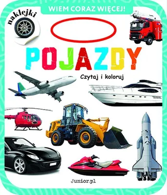 Zdjęcie produktu dla Pojazdy. Kolorowanka dla dzieci