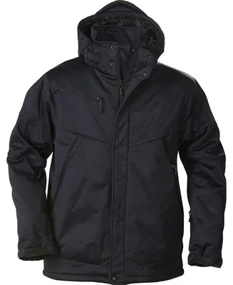 Imagen del producto de Chaqueta softshell "Skeleton" uni para hombre/mujer, modelo ET218 (talla XXL), color azul marino
