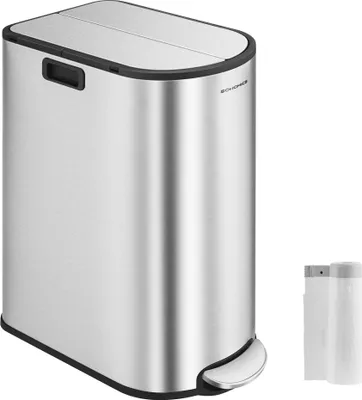Produktbild von SONGMICS Mülleimer Küche, Mülltrennsystem 2 Fächer, 30 L und 20 L