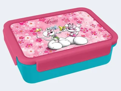 Produktbild von Großhandel GmbH Diddl Lunchbox, 765ml, mit Fächern, rosa 00 STK