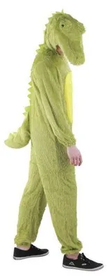 Produktbild von Krokodil Kostüm Tierkostüm Overall Gr. S, M, L, XL, XXL, XXXL, Größe:S