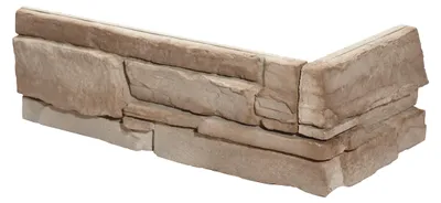 Produktbild von STEGU Grenada 6 Eck-Wandverblender Betonoptik Braun