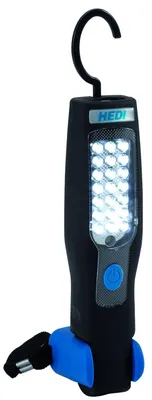 Zdjęcie produktu dla HEDI AL521LED ładowalna latarka ręczna z hakiem do zawieszania i magnesem LED
